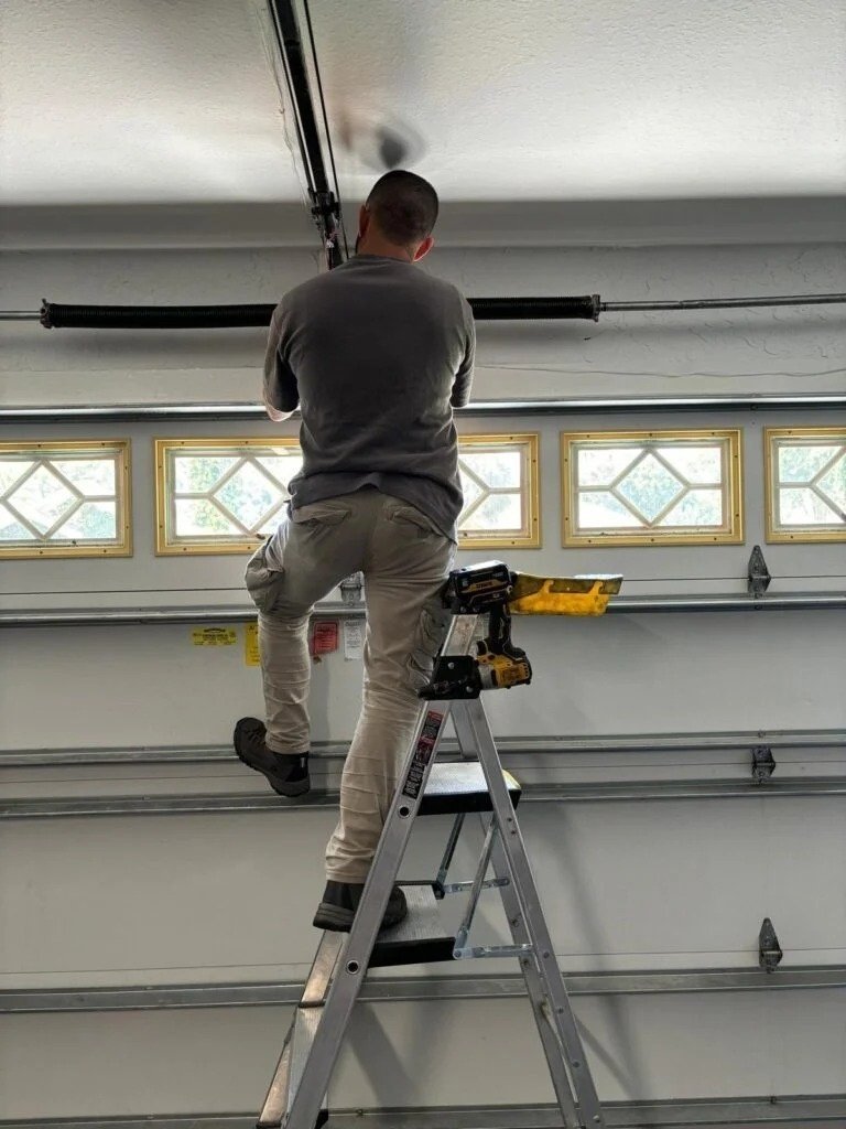 Garage door repair work, gallery photo 7